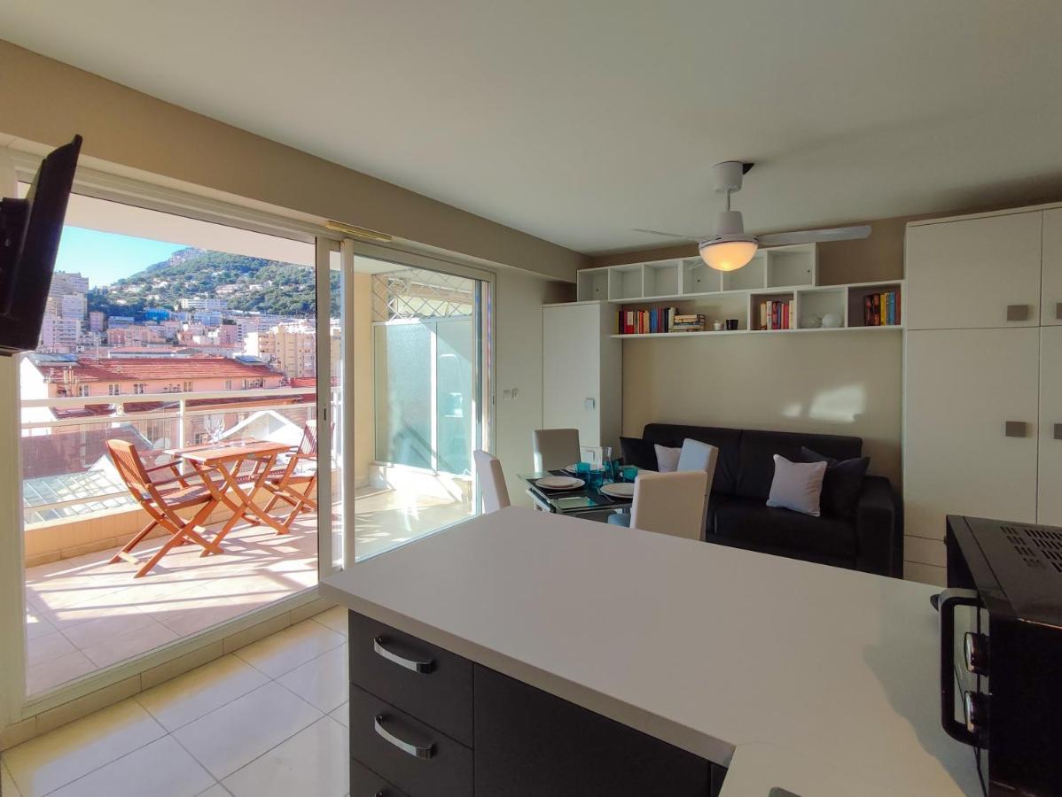 Monaco 4Pers Parcheggio Terrazza Vista Mare Apartman Beausoleil Kültér fotó