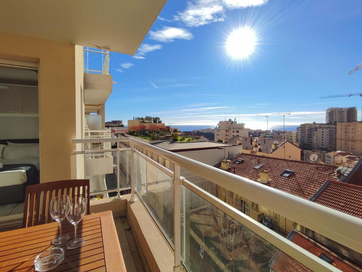 Monaco 4Pers Parcheggio Terrazza Vista Mare Apartman Beausoleil Kültér fotó